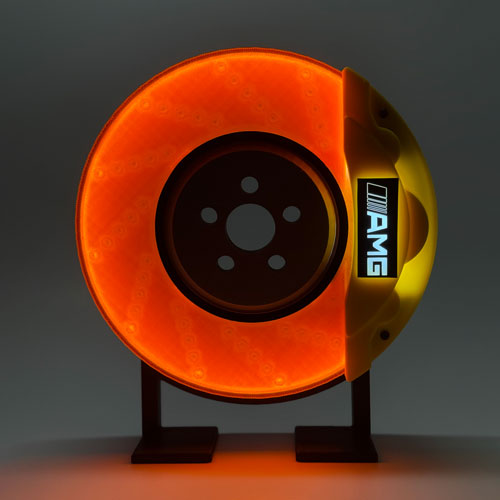 Mercedes AMG Brake Disc Lamp